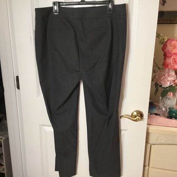 NWT The Limited Women’s Sz. 14S Gray Straight Leg Trousers - Picture 6 of 9